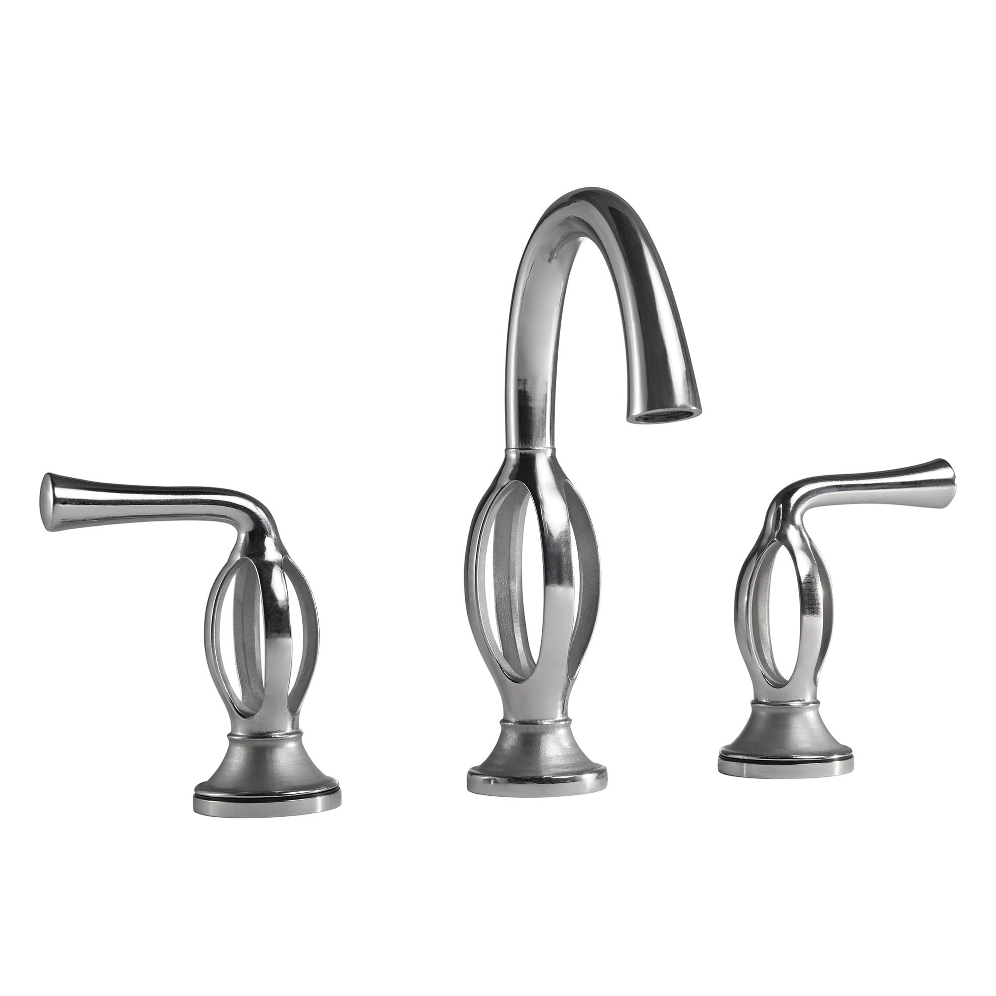 Trope 2-Handle Widespread 3D Printed Bathroom Faucet with Lever Handles